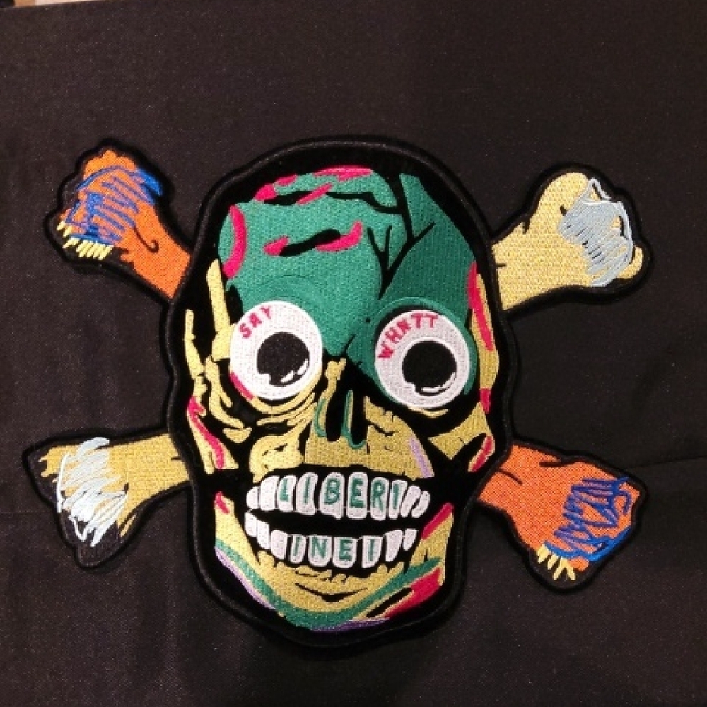 Colorful Skull Patch